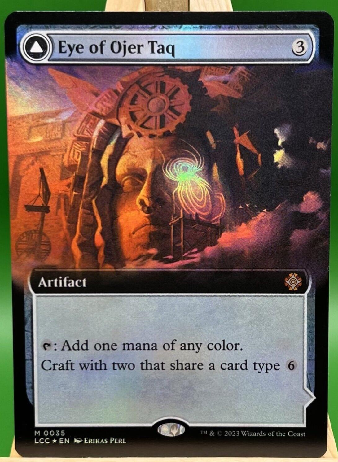 Eye of Ojer Taq // Apex Observatory [Extended Art] #35 Magic Lost Caverns of Ixalan Commander