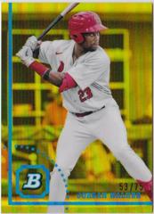 Jordan Walker [Yellow] #BHPC-52 Baseball Cards 2022 Bowman Heritage Chrome Prospects Prices