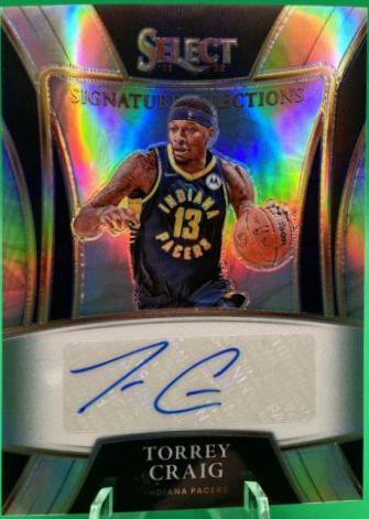 Torrey Craig #SS-TCG Basketball Cards 2021 Panini Select Signature Selections