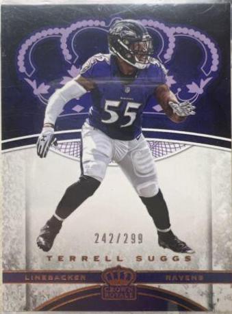 Terrell Suggs [Bronze] #2 Football Cards 2017 Panini Crown Royale