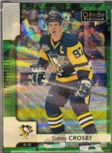 Sidney Crosby [Emerald Surge] #1 Hockey Cards 2017 O Pee Chee Platinum