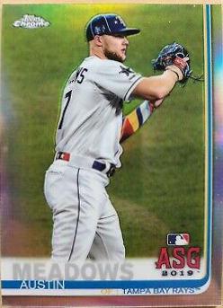 Austin Meadows [Refractor] #96 Baseball Cards 2019 Topps Chrome Update