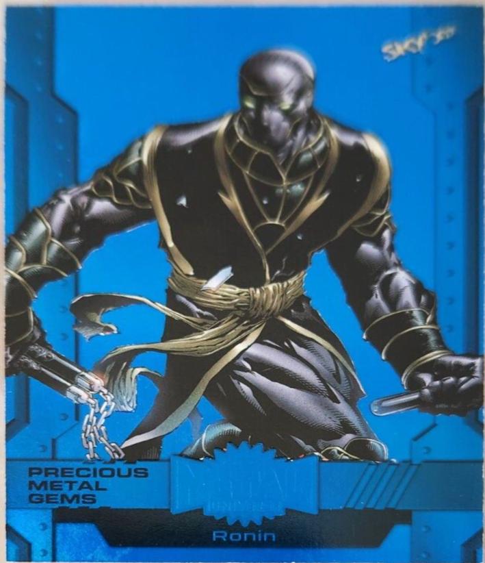 Ronin [Blue Precious Metal Gems] #149 2024 SkyBox Metal Universe Avengers