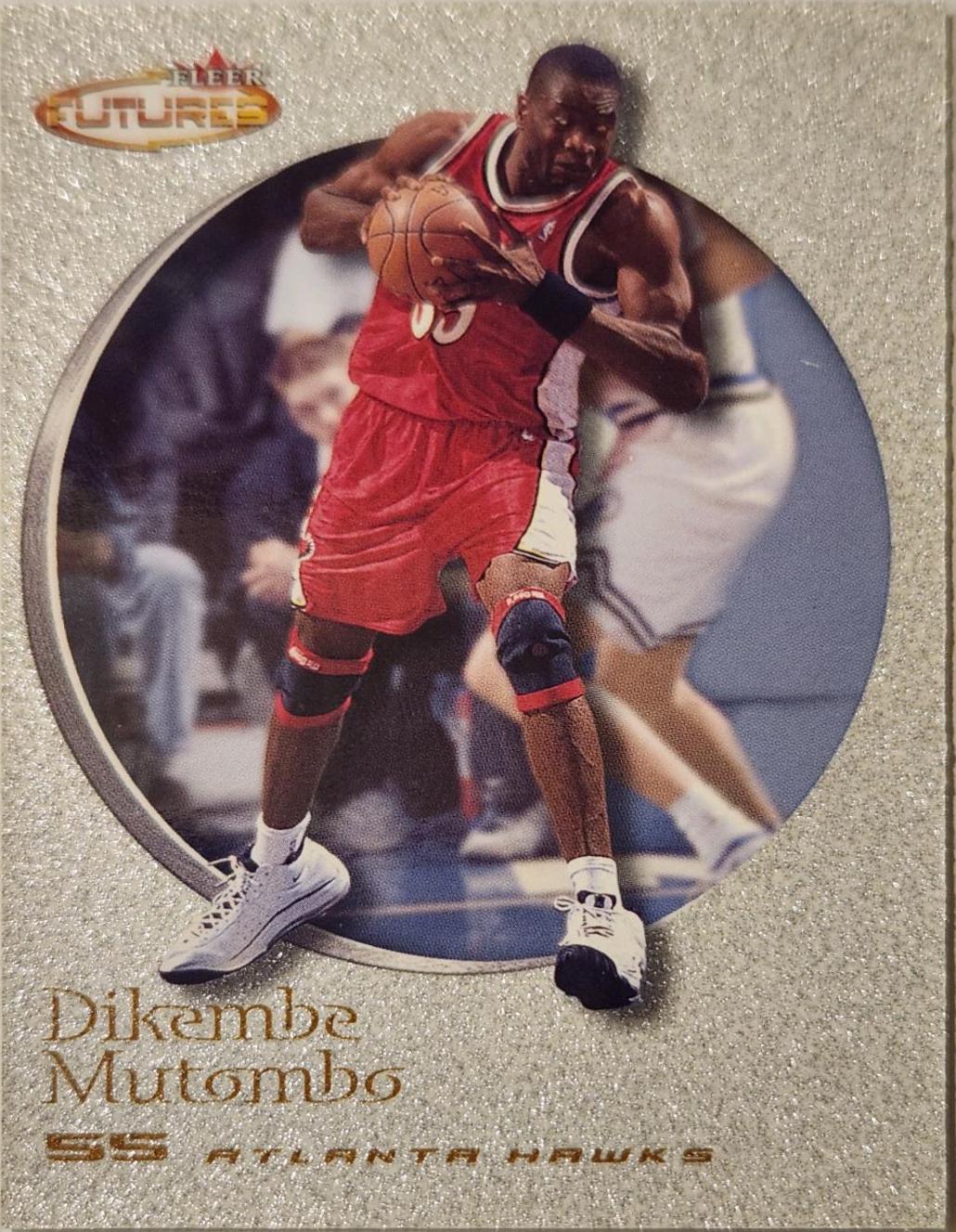 Dikembe Mutombo #38 Basketball Cards 2000 Fleer Futures