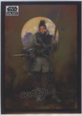 Leia Organa in Her Boushh Disguise #45 Star Wars 2022 Topps Galaxy Chrome