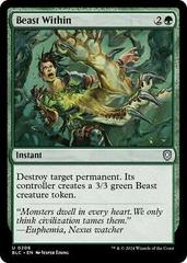 Beast Within #206 Magic Bloomburrow Commander Prices