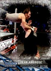 Dean Ambrose #3 Wrestling Cards 2017 Topps WWE Road To Wrestlemania Prices