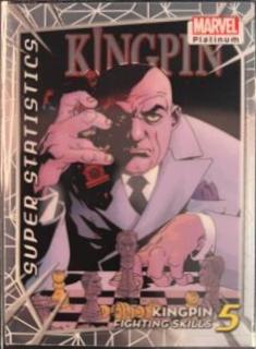 Kingpin #SS09 Marvel 2023 Upper Deck Platinum Super Statistics