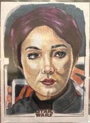 Marcia Dye [Silver Foil] Star Wars 2024 Topps Chrome Sketch Card Prices