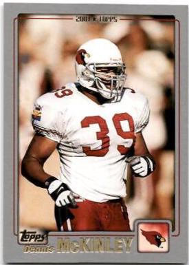 Dennis McKinley #117 Football Cards 2001 Topps