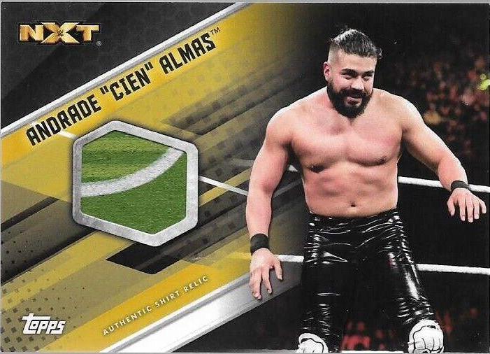 Andrade 'Cien' Almas [Gold] #5 Wrestling Cards 2017 Topps WWE NXT