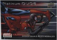 Spider-Man / Miles Morales #PD12 Marvel 2023 Upper Deck Platinum Duos Prices