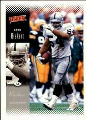 Greg Biekert #133 Football Cards 2000 Upper Deck Victory Prices