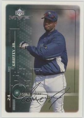 Ken Griffey Jr Silver Script Prices Upper Deck Mvp Baseball Cards