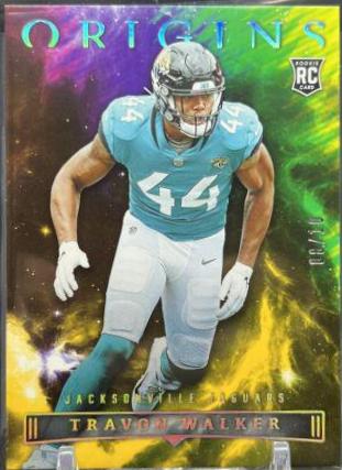 Travon Walker [Gold] #145 Football Cards 2022 Panini Origins