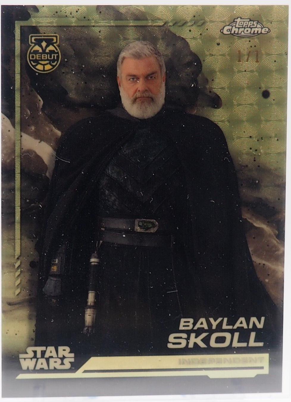 Baylan Skoll [Superfractor] 5 Prices Star Wars 2024 Topps Chrome