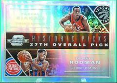 Dennis Rodman, Pascal Siakam #12 Basketball Cards 2019 Panini Contenders Optic Historic Picks Prices