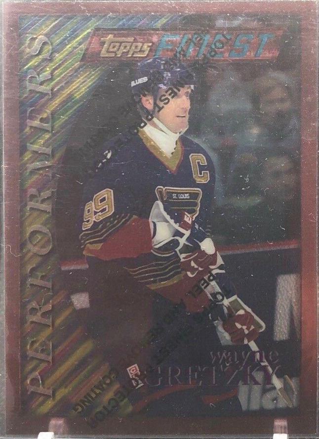 Wayne Gretzky #5 Hockey Cards 1995 Finest