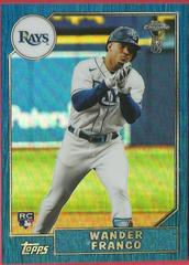 Wander Franco [Ben Baller Blue] #87BC-13 Baseball Cards 2022 Topps Chrome 1987 Prices