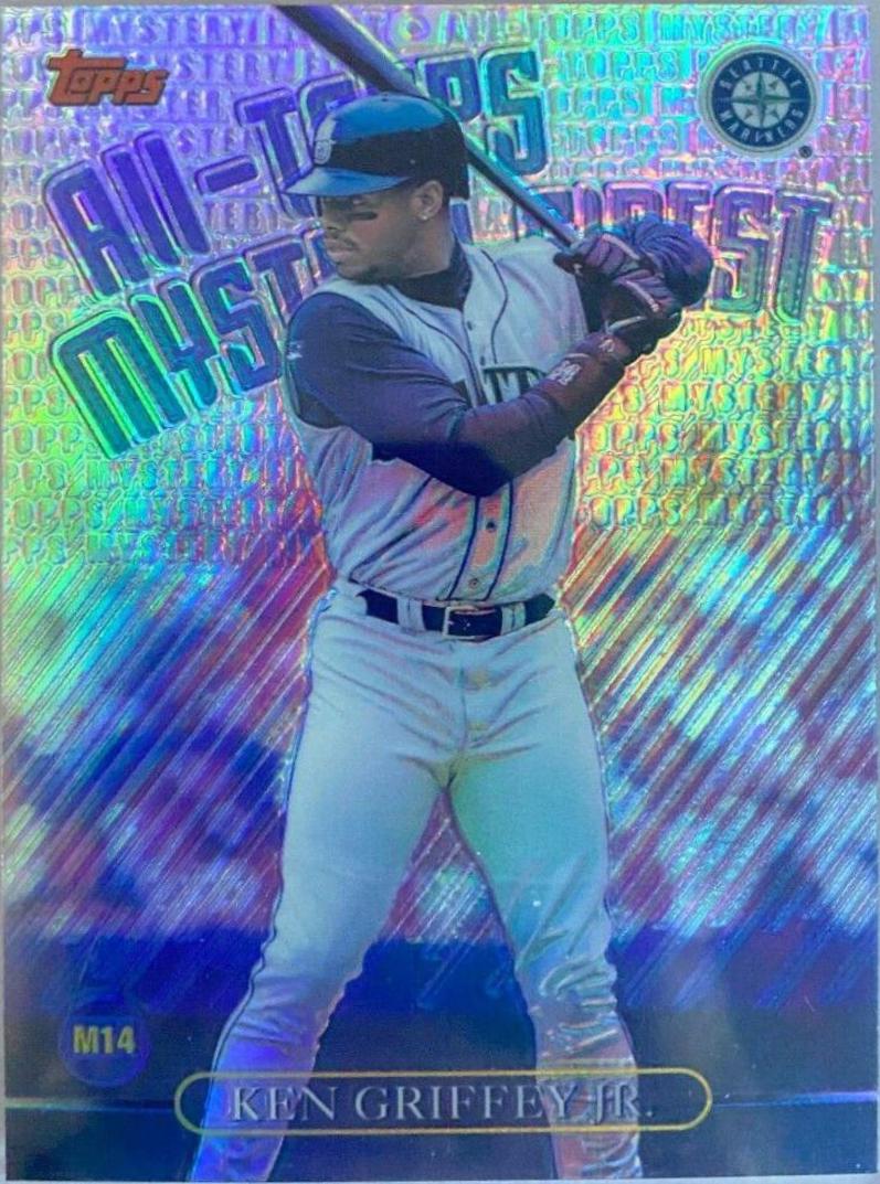 Outlet 1999 TOPPS FINEST MYSTERY REFRACTOR #M14 KEN GRIFFEY JR.