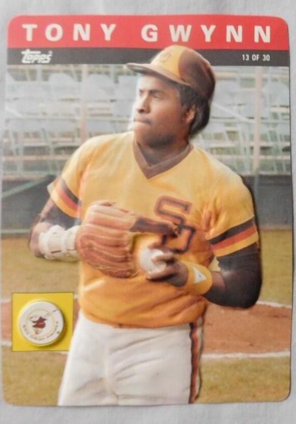 Tony Gwynn #13 Baseball Cards 1985 Topps 3D Stars