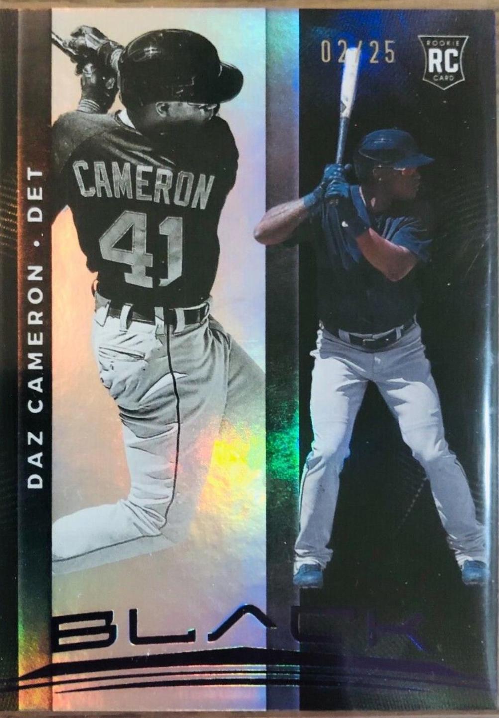 Daz Cameron [Purple] #18 Baseball Cards 2021 Panini Chronicles Black