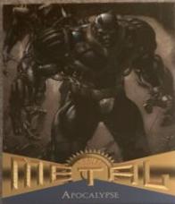 Apocalypse #41 Marvel 2013 Fleer Retro Metal