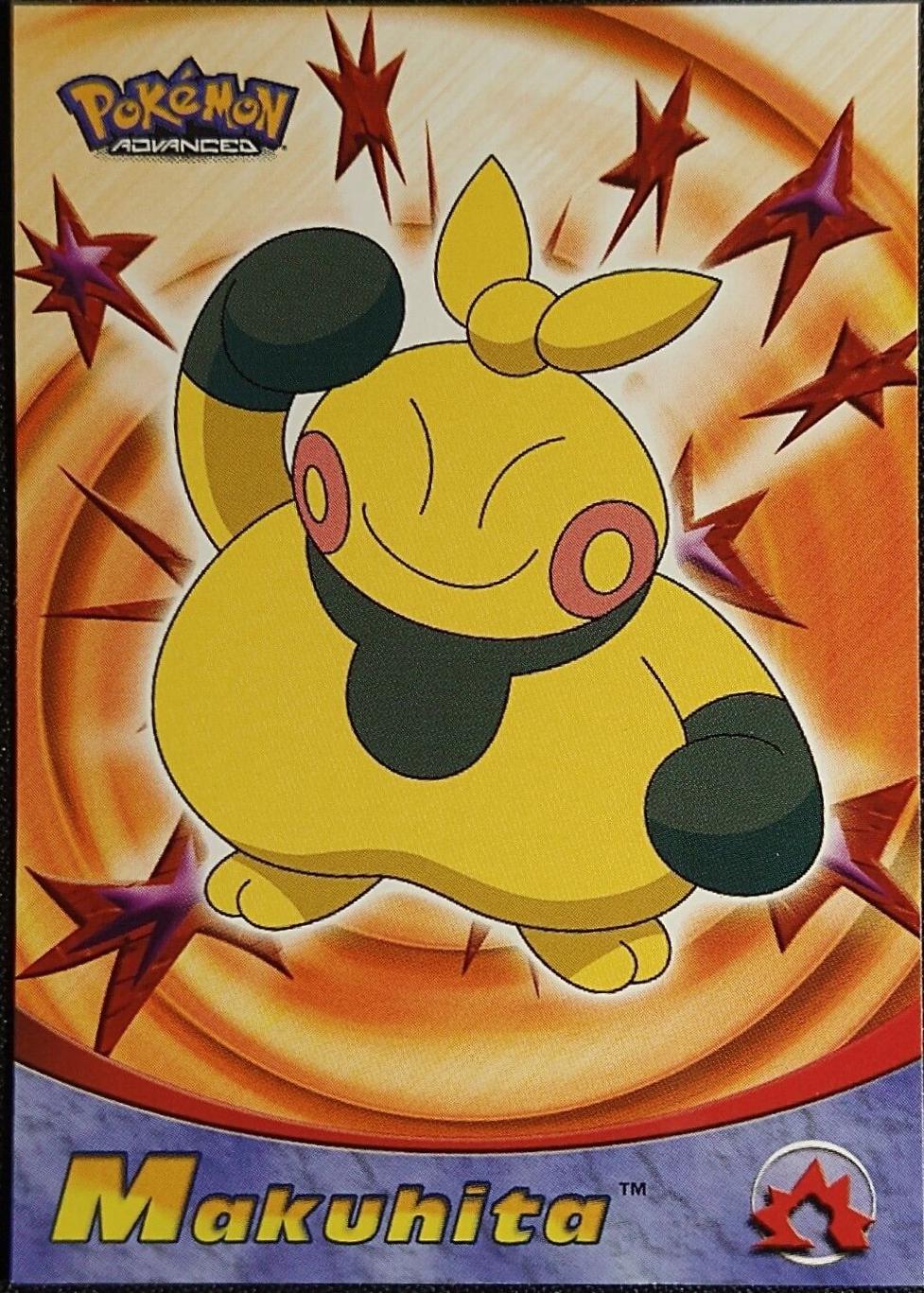 Makuhita #52 Pokemon 2003 Topps Advanced