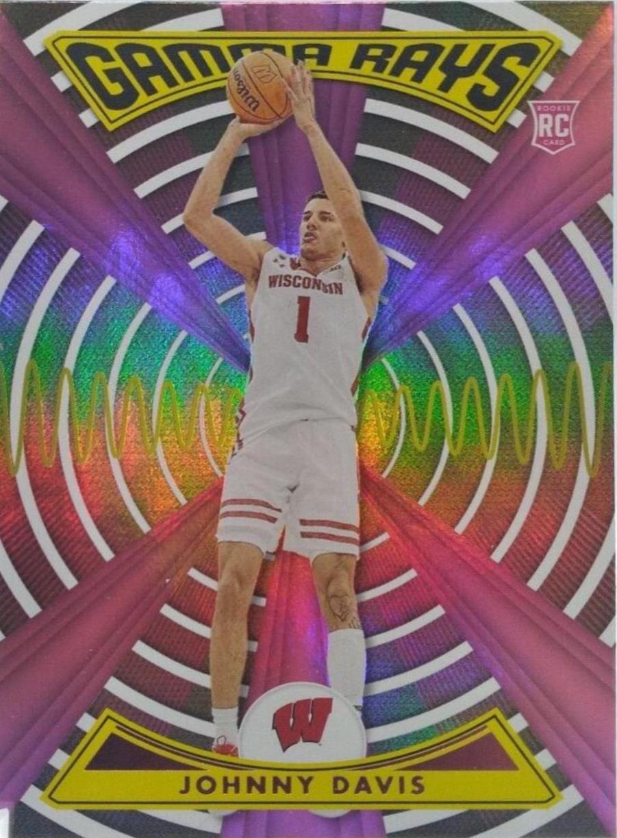 Johnny Davis [Pink] #ZG-JDA Prices | 2022 Panini Chronicles Draft Picks ...