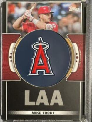 Topps Mike trout black parallel 2024