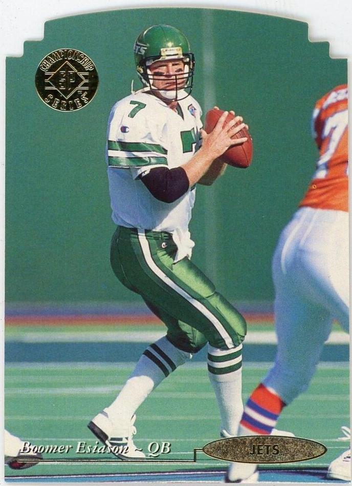 Boomer Esiason [Die Cut] #168 Football Cards 1995 SP Championship