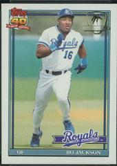 Bo Jackson #600 Baseball Cards 1991 Topps Desert Shield Prices