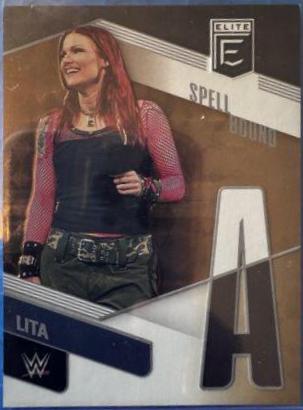 Lita [Gold] #27 Wrestling Cards 2023 Donruss Elite WWE Spellbound