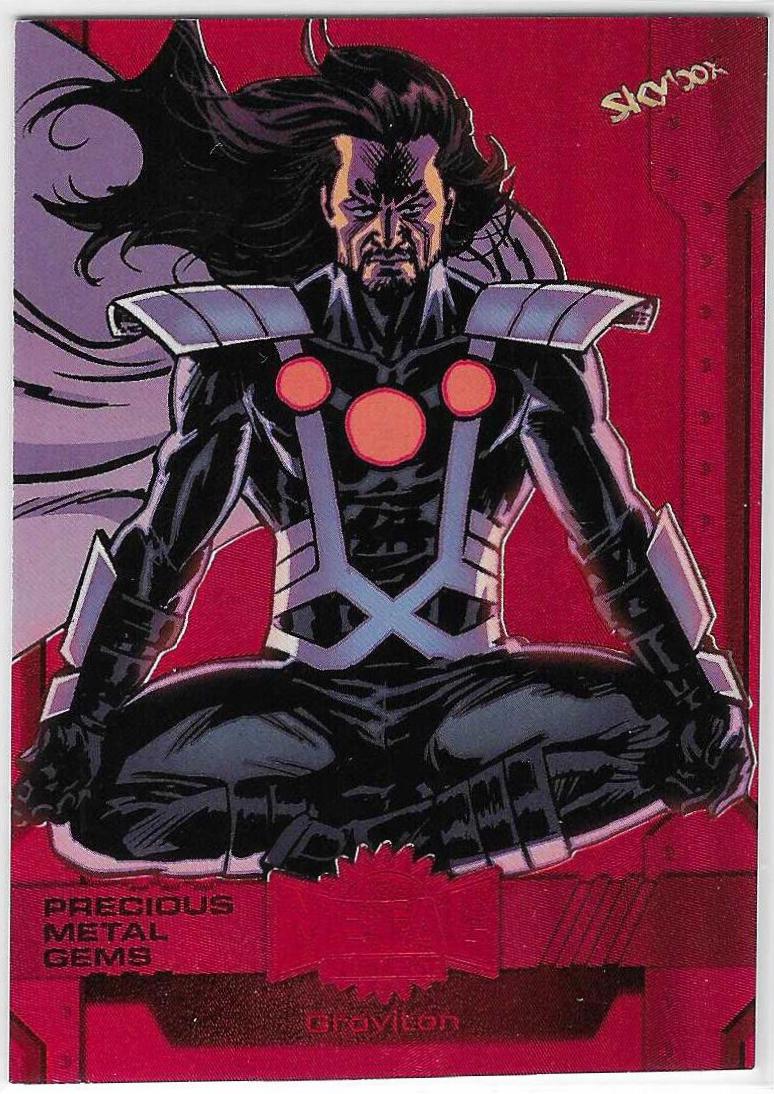 Graviton [Red Precious Metal Gems] #110 2024 SkyBox Metal Universe Avengers