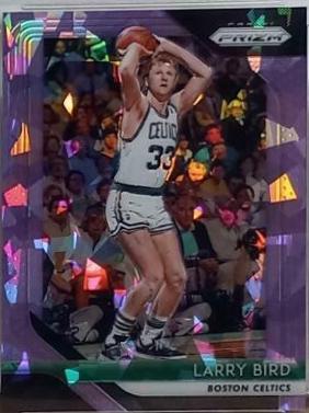 Larry Bird [Purple Ice] #85 Basketball Cards 2018 Panini Prizm