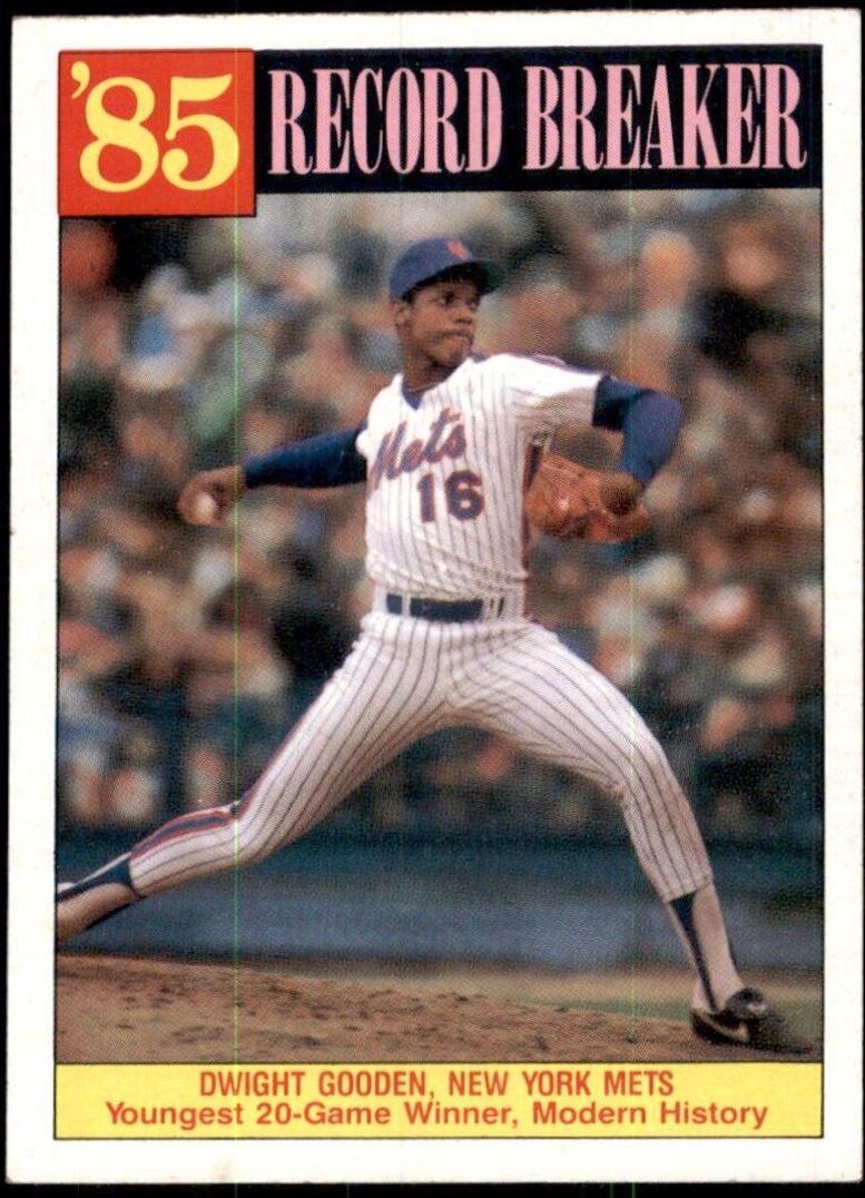 Dwight Gooden 202 Prices 1986 Topps Baseball Cards