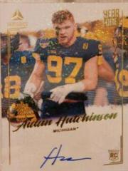 Aidan Hutchinson #YSV-AHU Football Cards 2022 Panini Luminance Year One Signatures Variations Prices