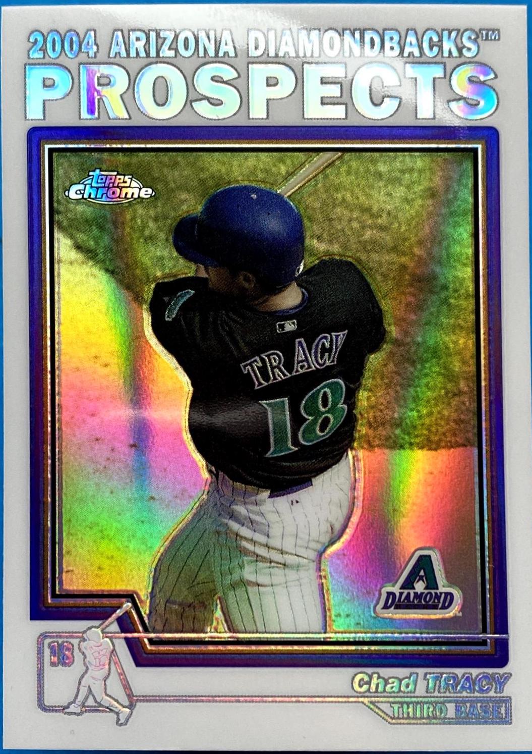 Chad Tracy #T91 Baseball Cards 2004 Topps Chrome Traded