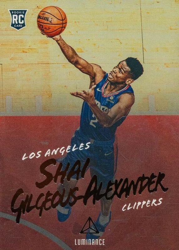 Shai Gilgeous Alexander #162 Basketball Cards 2018 Panini Chronicles