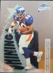 Terrell Davis #1SS Football Cards 1998 Fleer Brilliants Shining Stars Prices