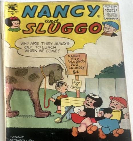 Nancy and Sluggo #123 (1955) Comic Books Nancy & Sluggo