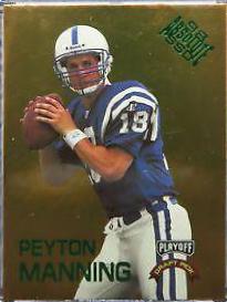 Peyton Manning [Ssd Hobby Gold] #165 Football Cards 1998 Playoff Absolute