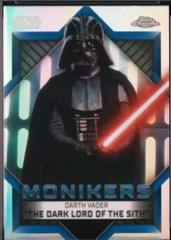 Darth Vader #M-1 Star Wars 2023 Topps Chrome Moniker Prices