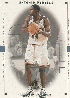 Antonio McDyess #29 Basketball Cards 1998 SP Authentic