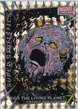 Ego The Living Planet #SS24 Marvel 2023 Upper Deck Platinum Super Statistics