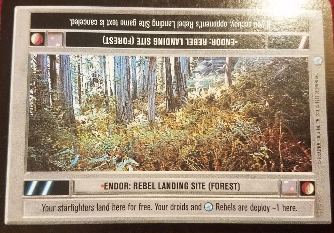 Endor: Rebel Landing Site [Limited] Star Wars CCG Endor