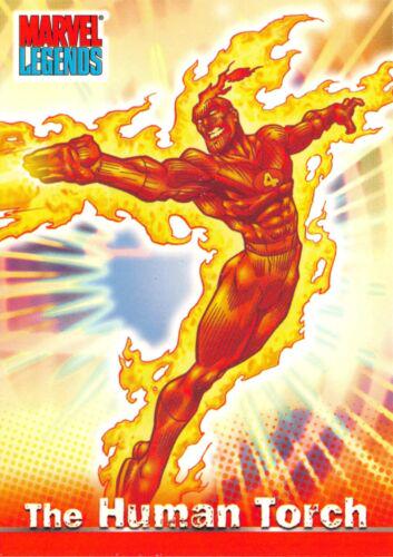 The Human Torch #4 Marvel 2001 Topps Legends