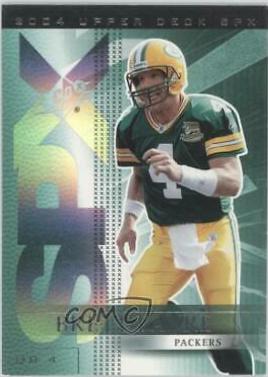 Brett Favre #34 Football Cards 2004 Spx