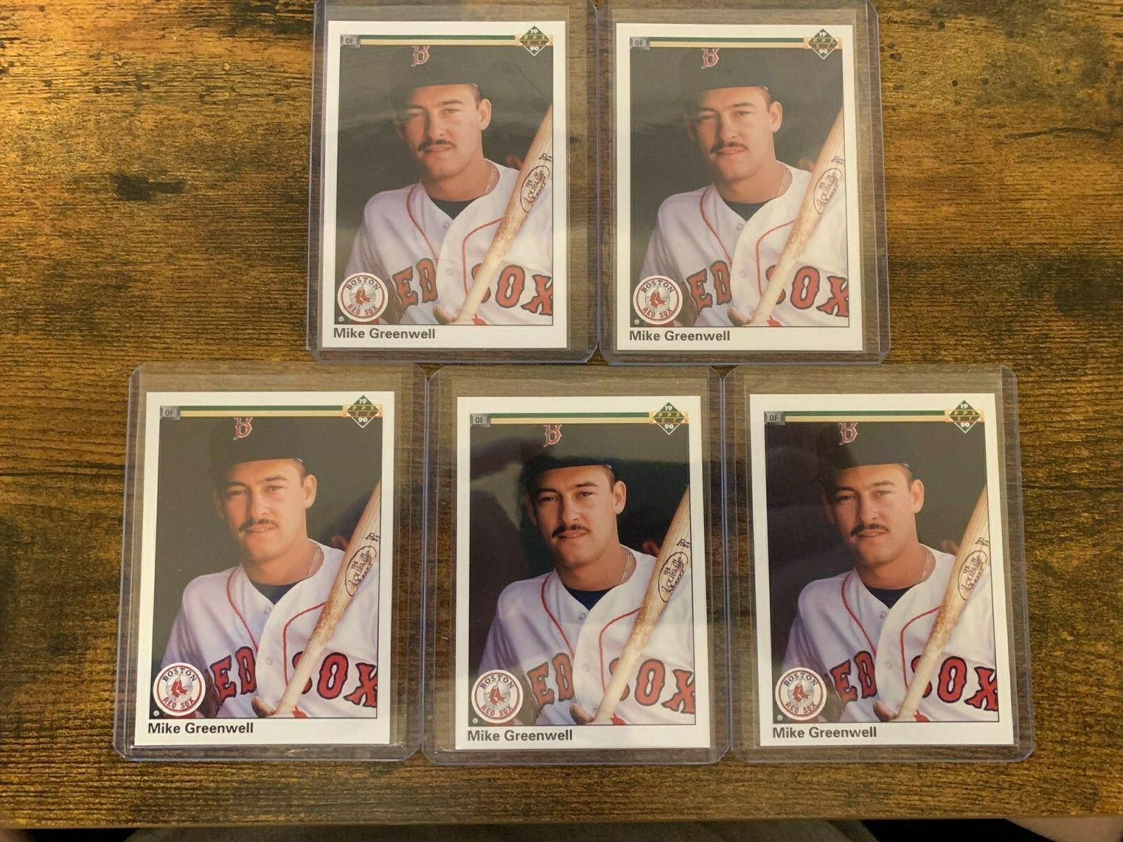 Mike Greenwell 354 Prices 1990 Upper Deck Baseball Cards