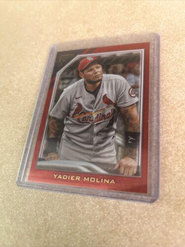 Yadier Molina [Red] #148 Baseball Cards 2022 Topps Gallery